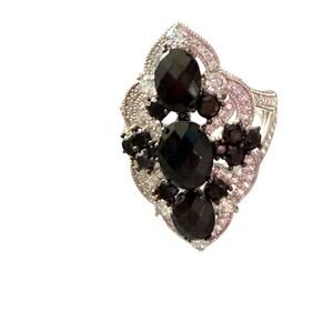 Judith Ripka 925 Sterling Silver Ring Women’s 5 NEW